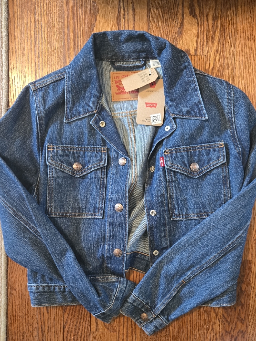 Levi's Indigo Blue Denim Jacket